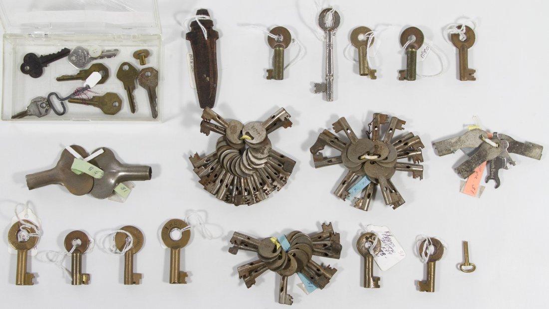 Railroad Switch Lock Keys