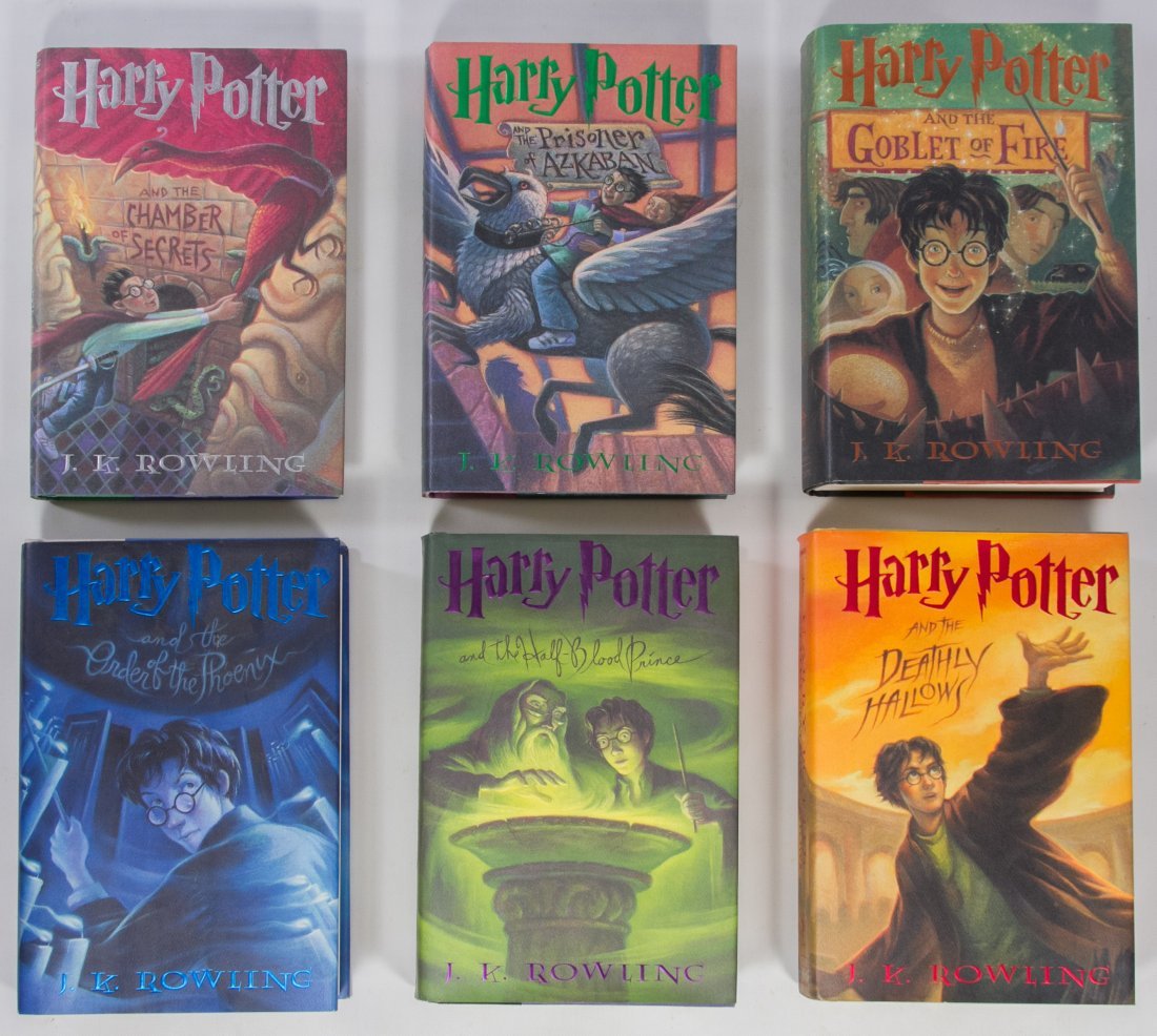 First Edition Harry Potter Book Assortment
