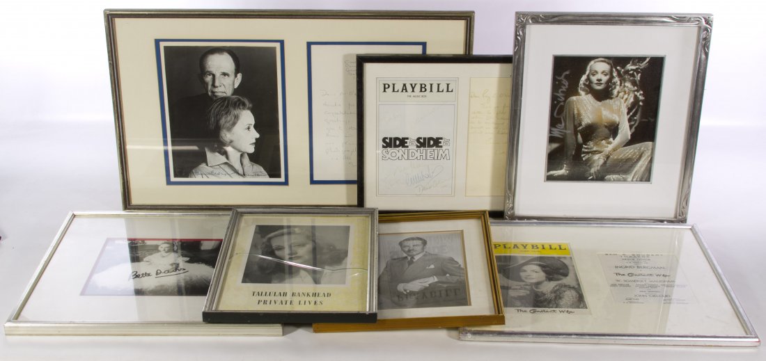 Hollywood Star Autographed Photo Assortment