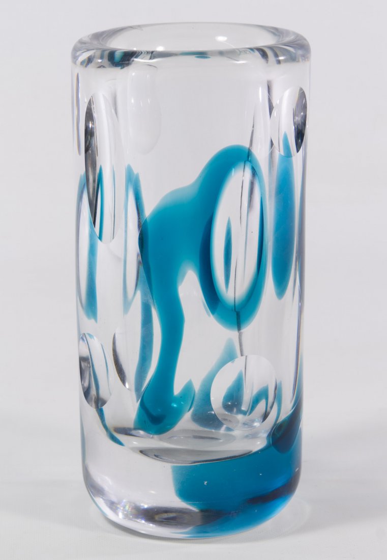 Vicke Lindstrand for Kosta Boda Art Glass Vase