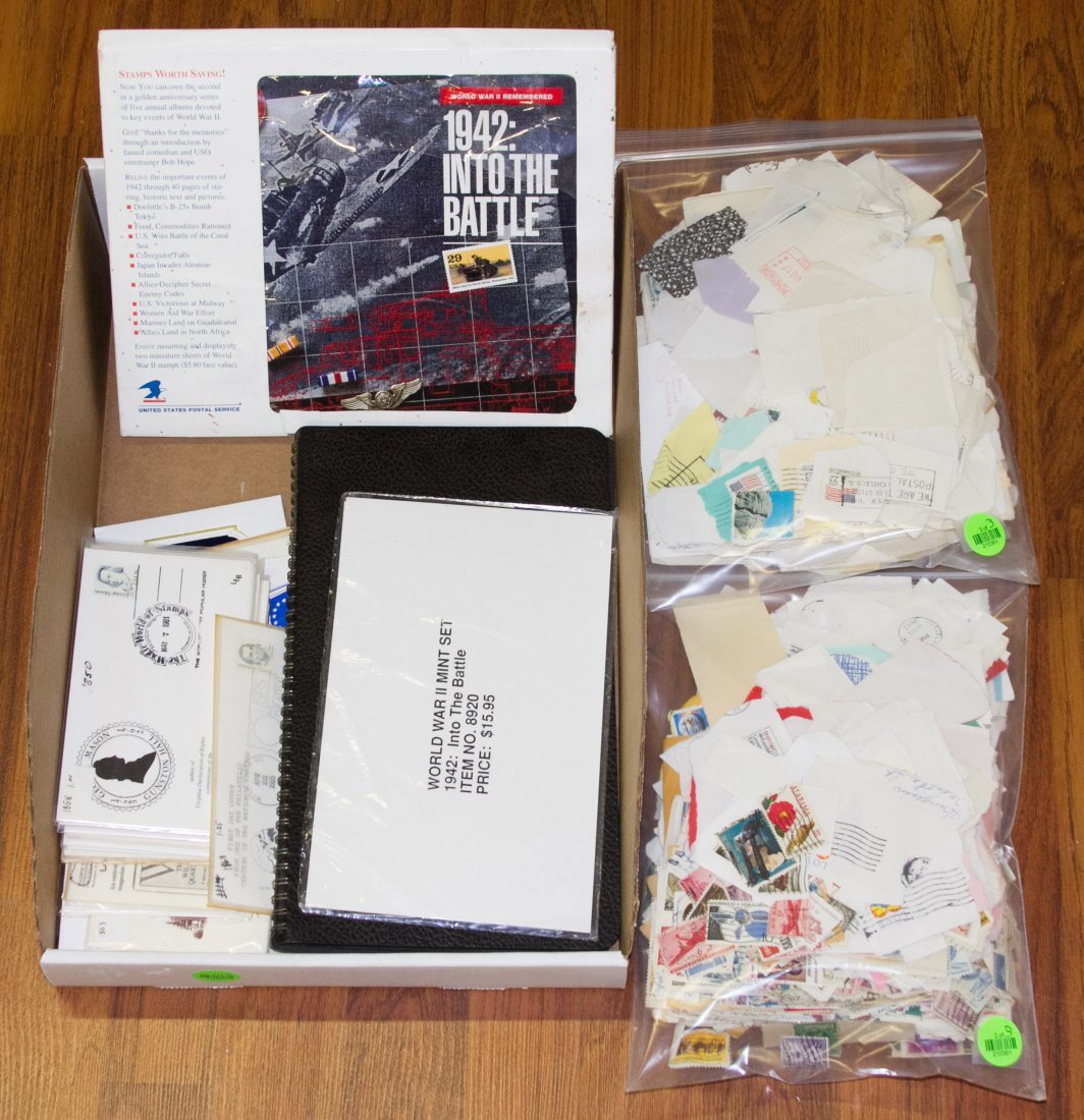 US and World Stamp Assortment