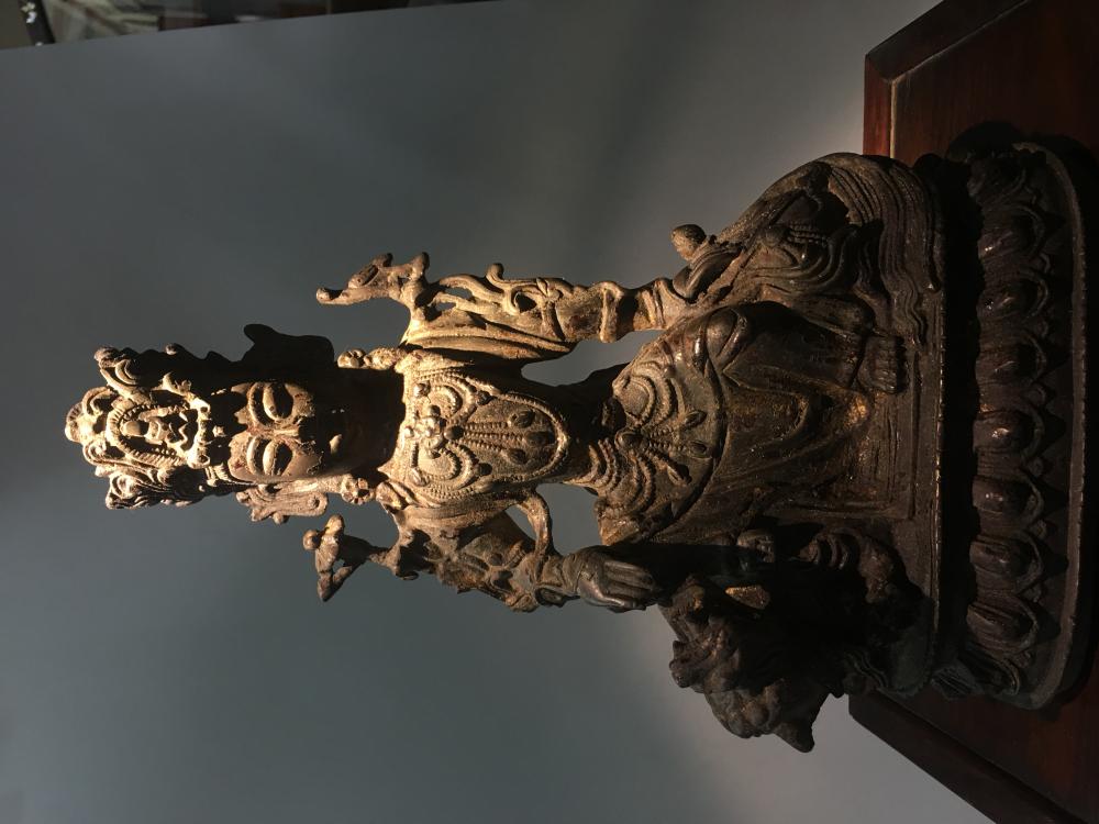 Antique Bronze Buddha Statue