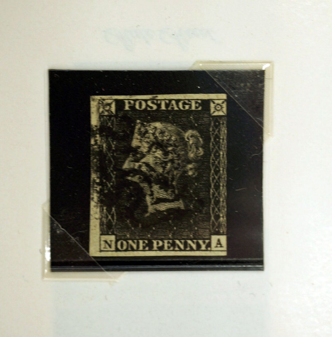 Penny Black Stamp Great Britain