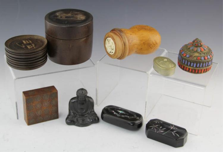 LOT OF MIXED ASIAN COLLECTIBLE ITEMS
