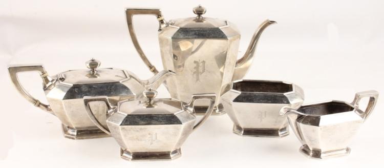 GORHAM FAIRFAX STERLING SILVER TEA SERVICE