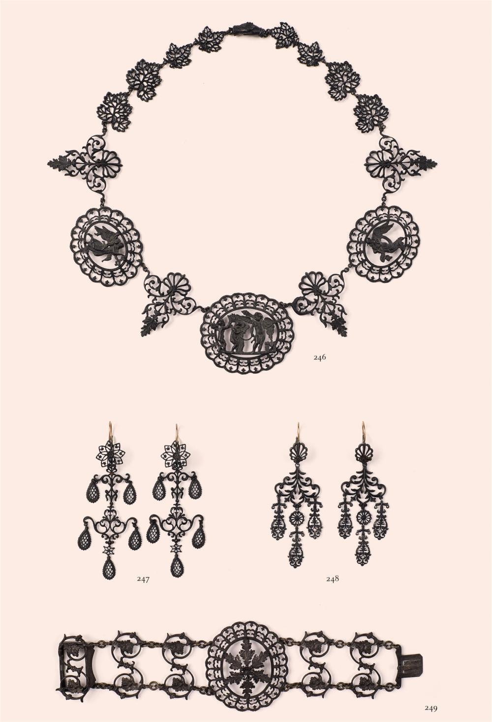 A cast iron bracelet