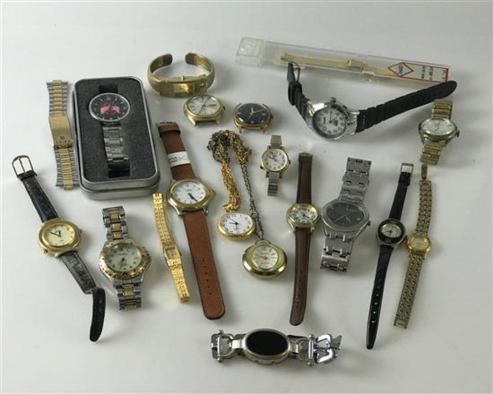 BOX LOT ASSORTED WATCHES