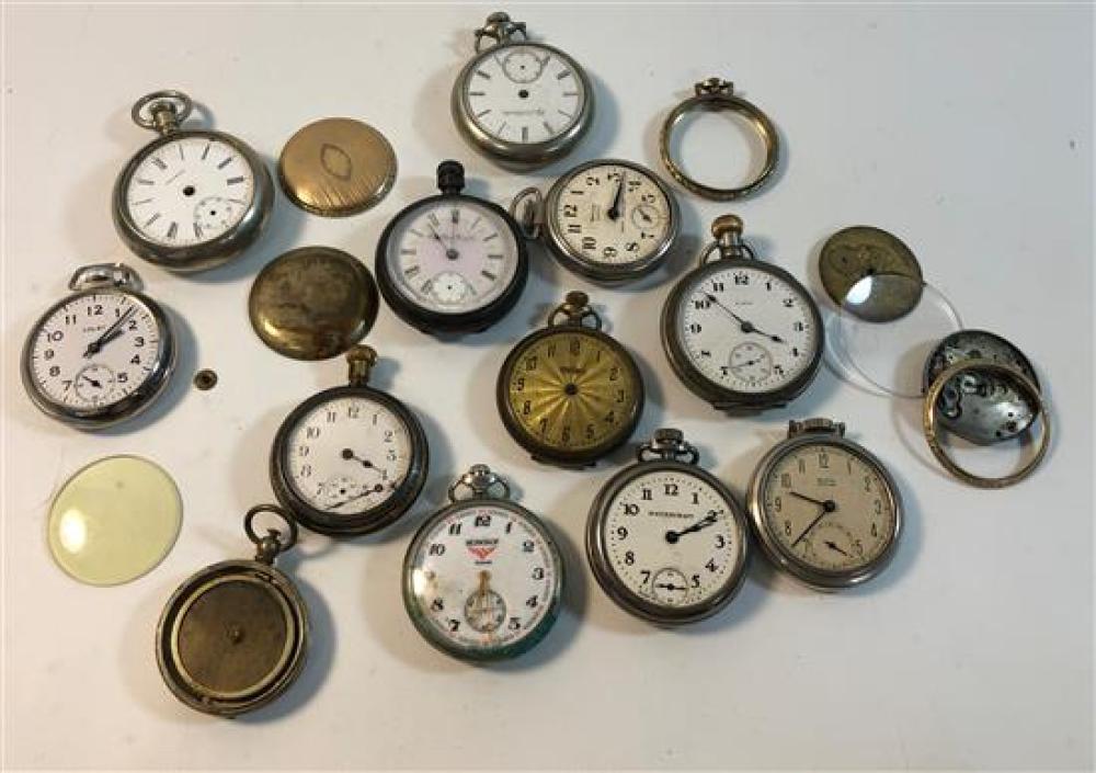 LOT OF ASSORTED VINTAGE POCKET WATCHES