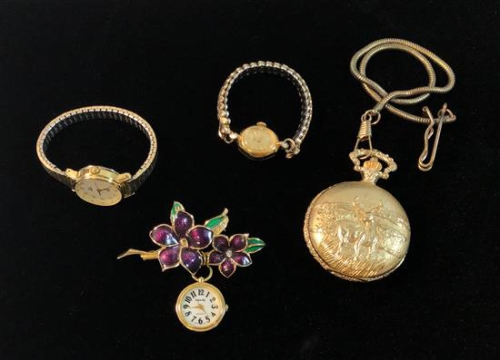 LOT OF WRIST AND POCKET WATCHES
