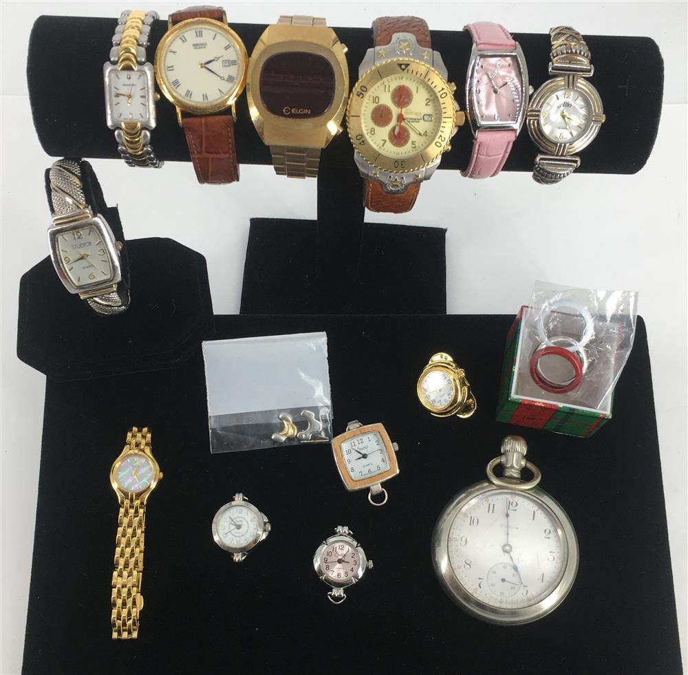 LOT OF ASSORTED WATCHES