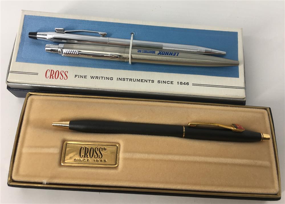 VINTAGE PEN AND DESK SET FROM CROSS
