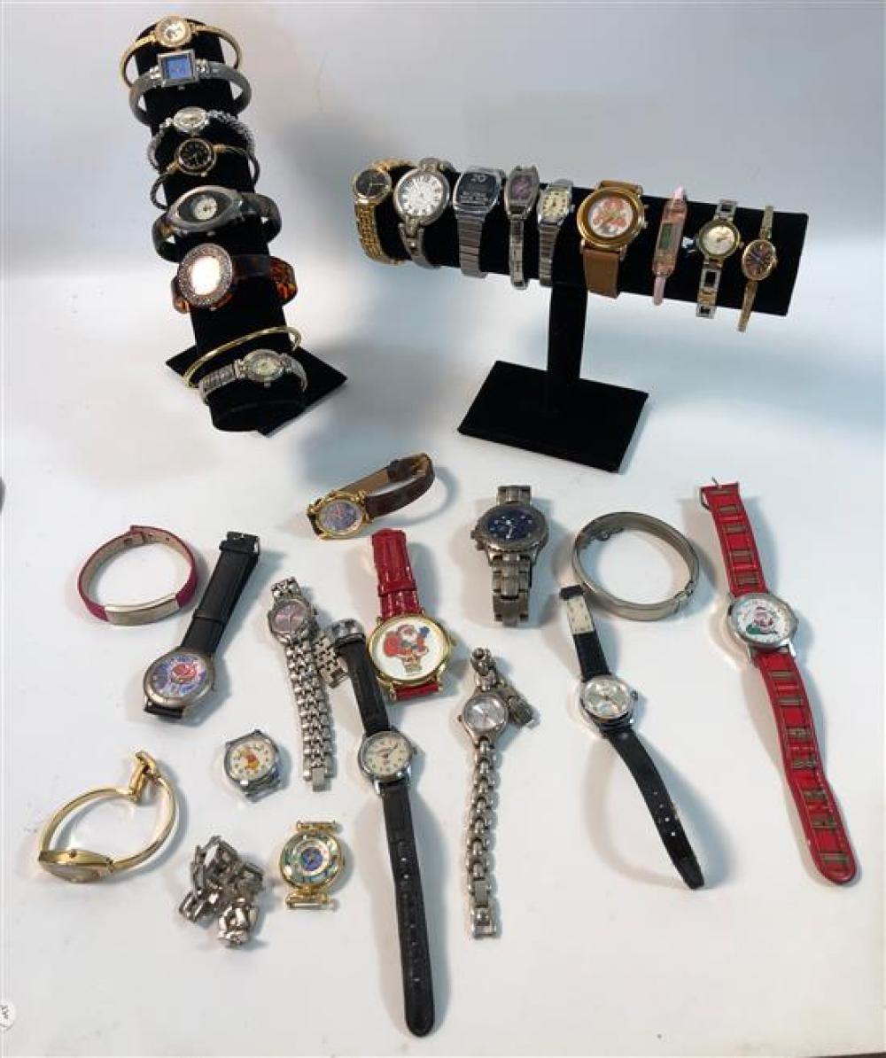 LARGE LOT ASSORTED WATCHES