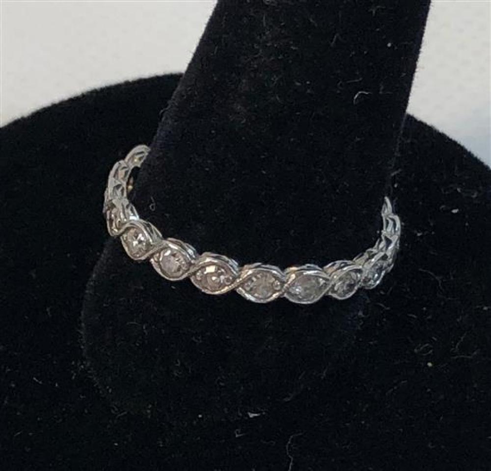 PLATINUM & DIAMOND ETERNITY BAND