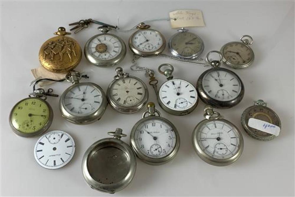 LOT ASSORTED VINTAGE POCKET WATCHES