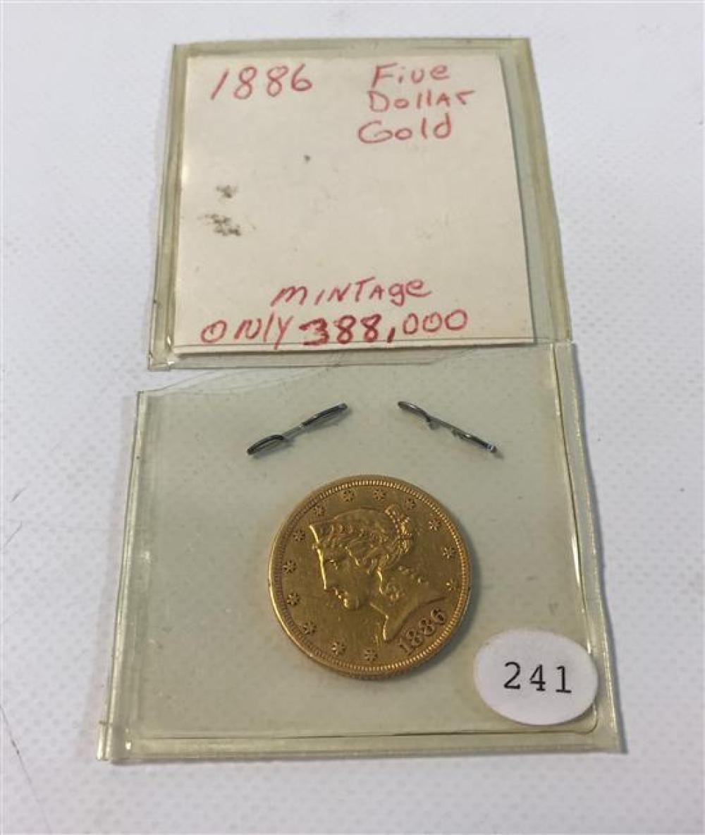 UNITED STATES GOLD COIN (ANTIQUE)