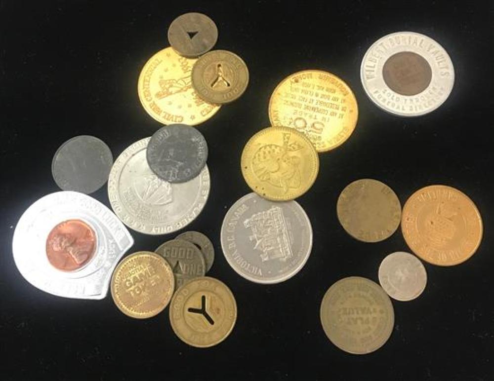 LOT U.S. AND FOREIGN TOKENS