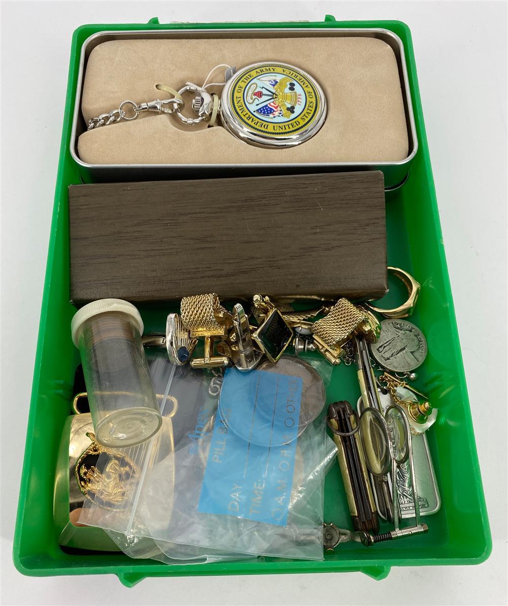 BOX LOT MISCELLENIOUS ACCESSORIES