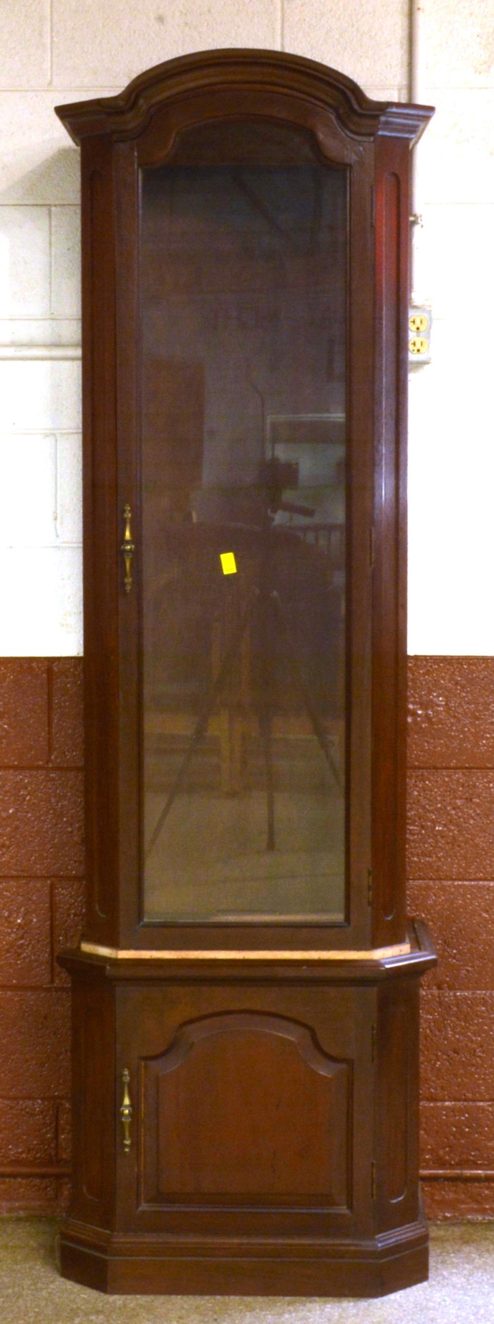 Mahogany Curio Display Cabinet