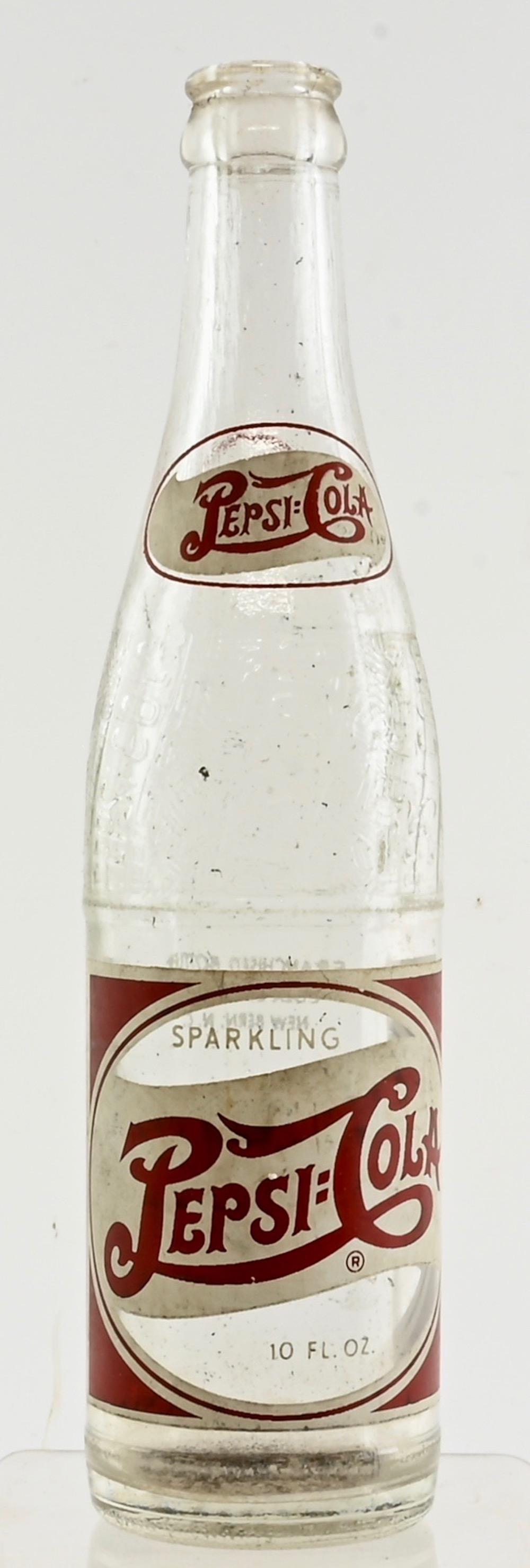 Vintage Pepsi Cola 10 Oz ACL New Bern N.C. Bottle