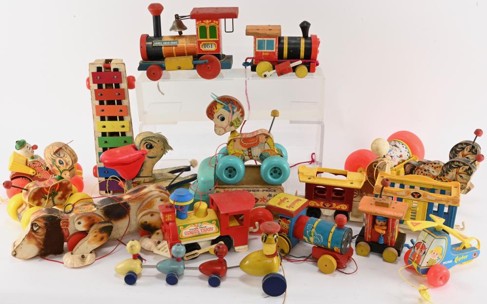 Vintage Fisher Price Pull Toy Collectio