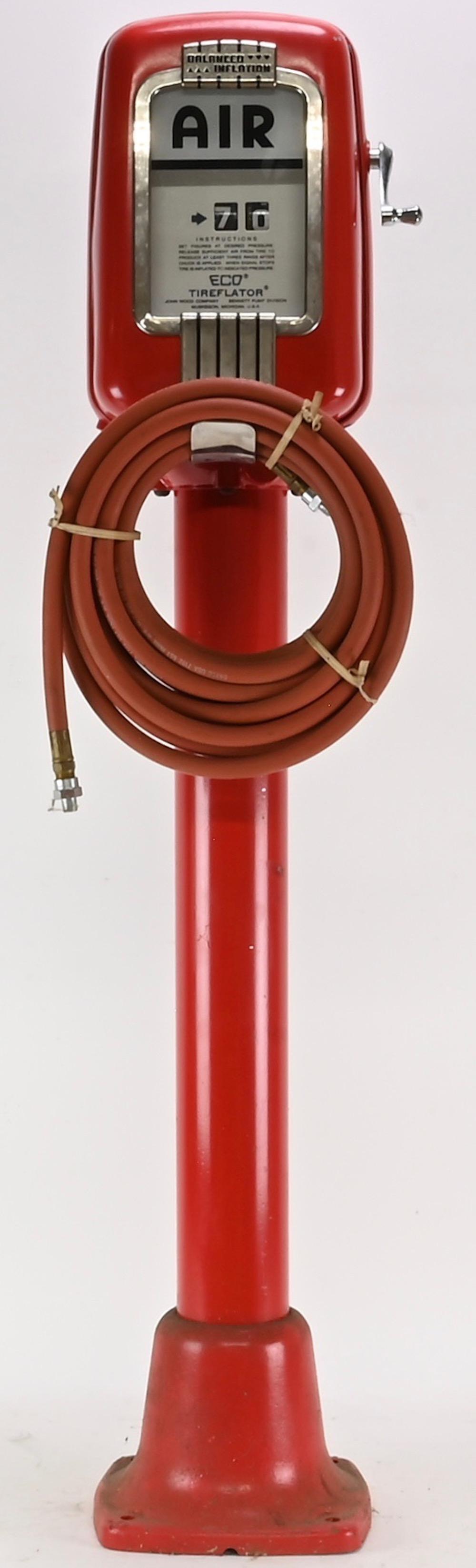 Vintage ECO Tireflator Service Station Air Pump