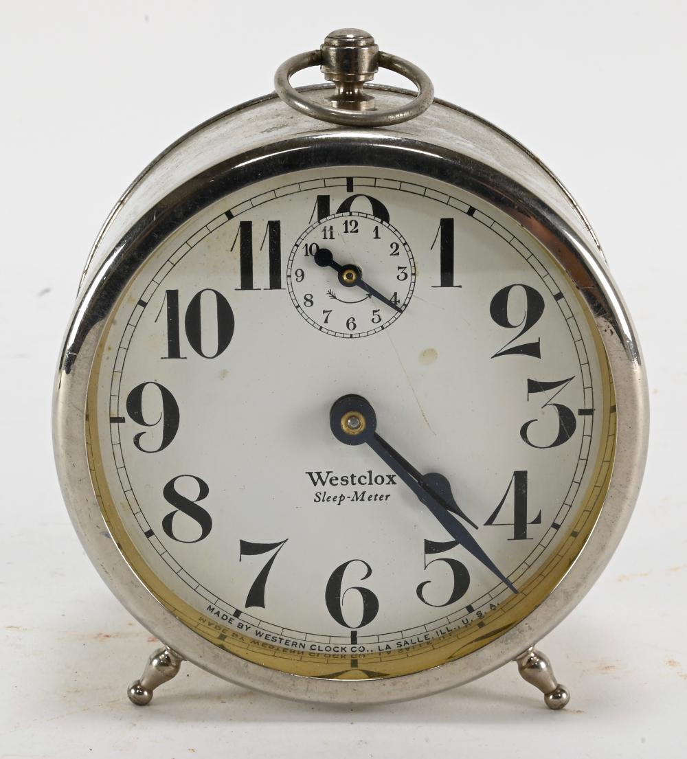 Vintage Westclox Sleep Meter Alarm Clock