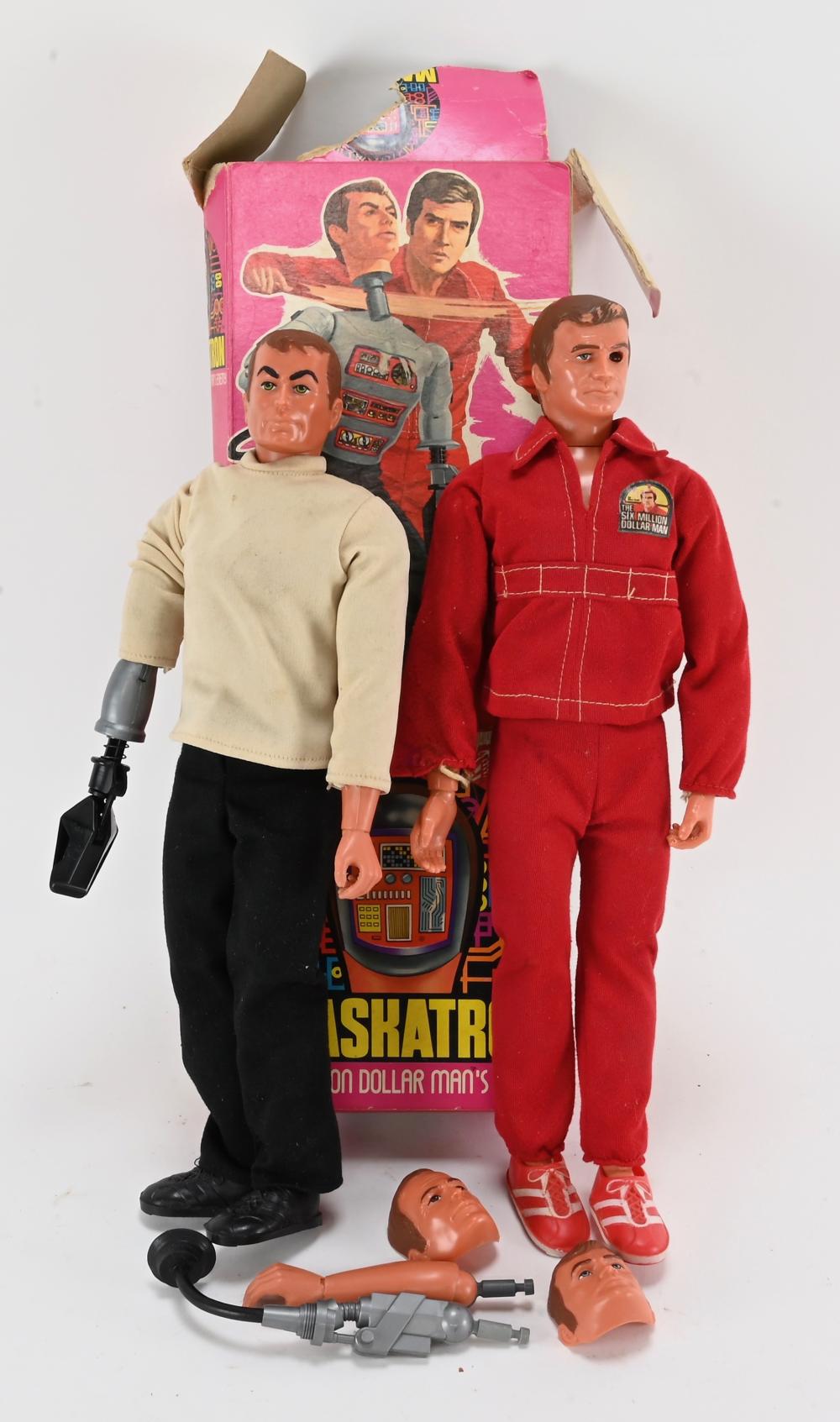 Vintage Six Million Dollar Man Maskatron By Kenner