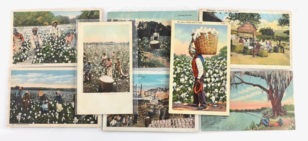 Vintage Black Americana Postcard Collectio