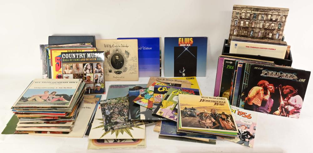Vintage Vinyl LP Record Album Collectio