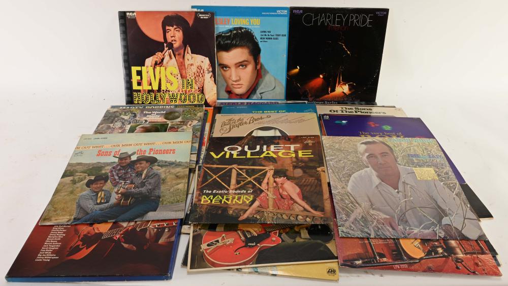 Vintage Vinyl LP Record Album Collectio