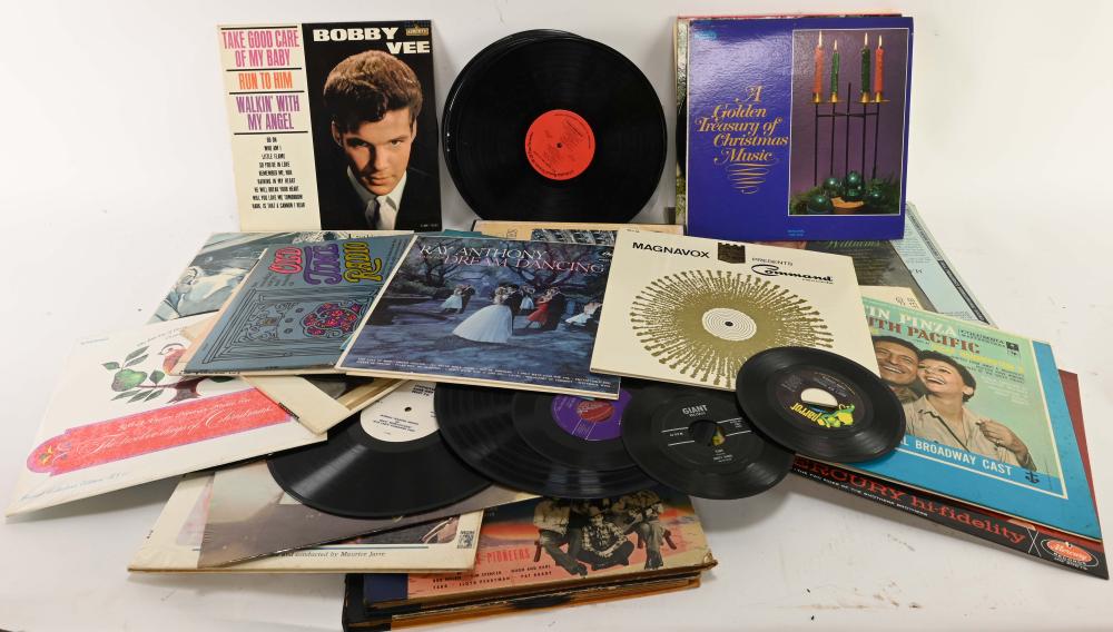 Vintage Vinyl LP Record Album Collectio