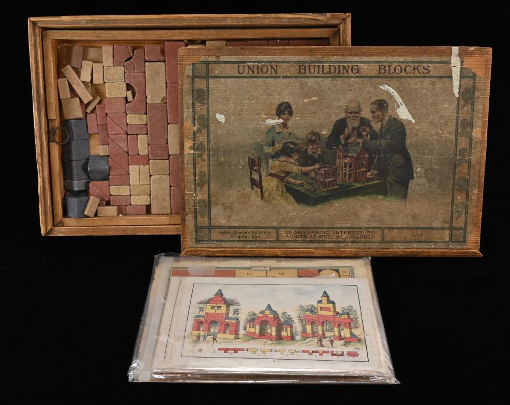 Antique Richter German Union Building Blocks