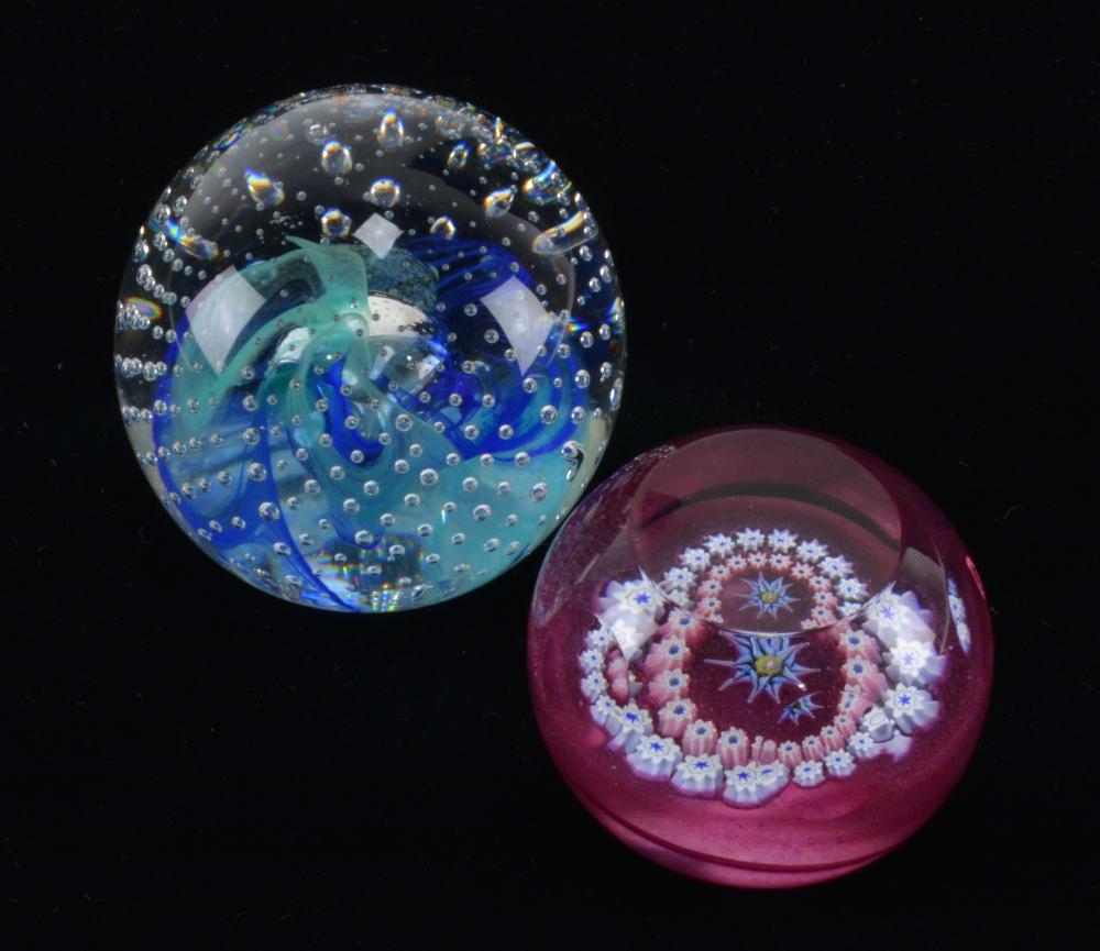 Caithness Scotland Art Glass Paperweights