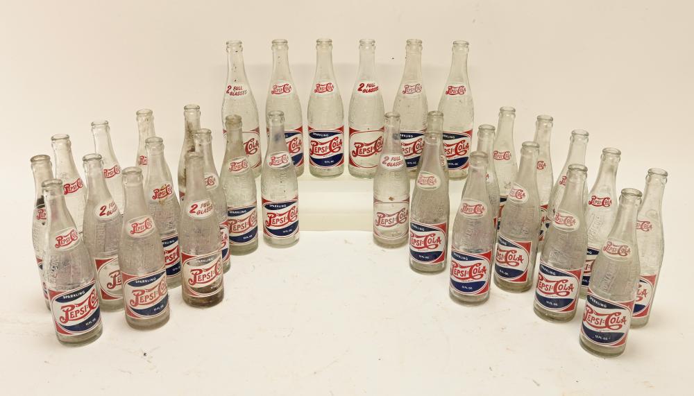 Vintage Pepsi Cola Double Dot ACL Bottle Estate Collectio
