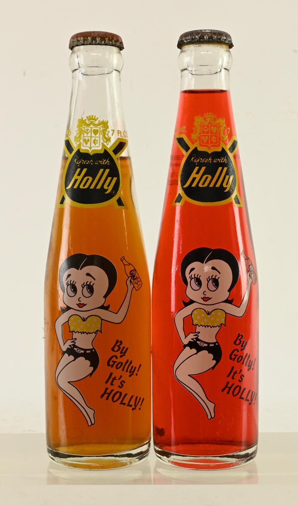 Holly Soda Bottle Youngstown Ohio Unopened Bottles