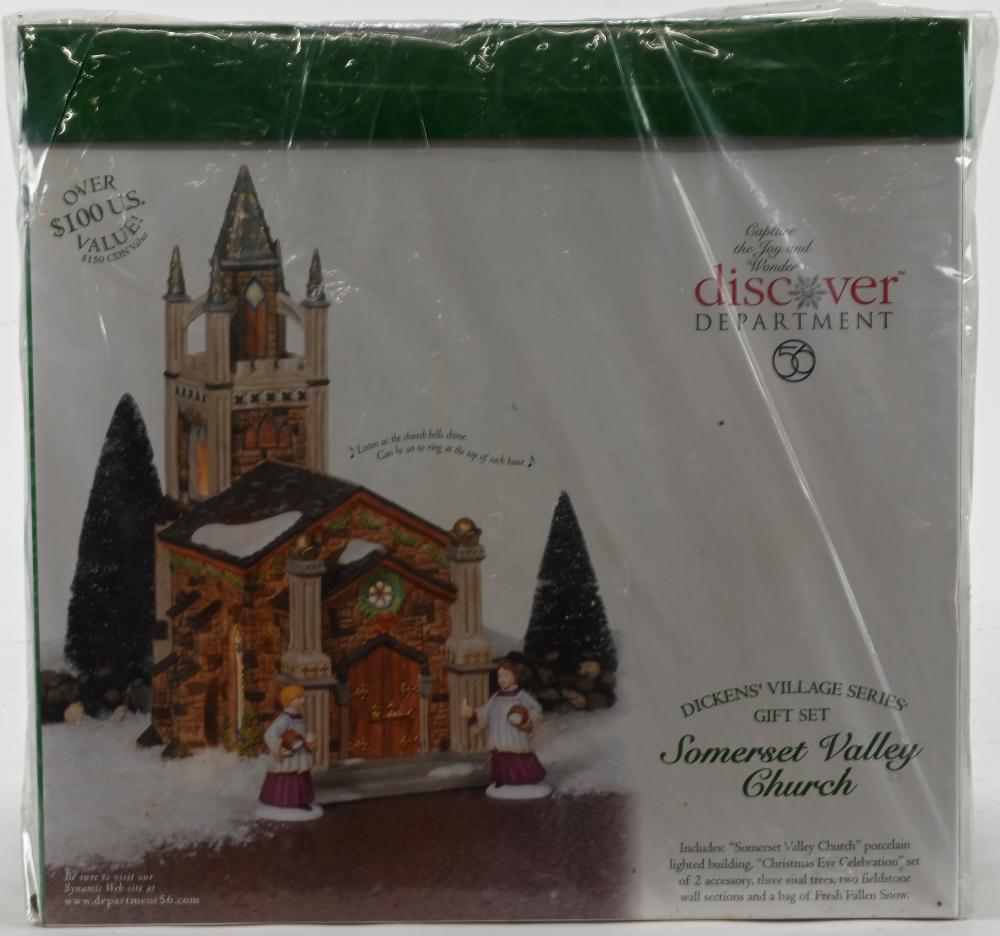 Department 56 Dickens Village Somerset Valley Church
