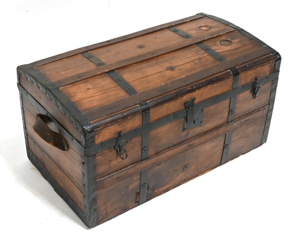 Antique Dome Top Trunk