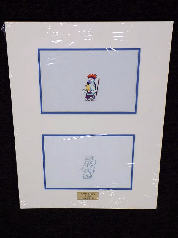 Hanna barbera droopy original production cel & drawing