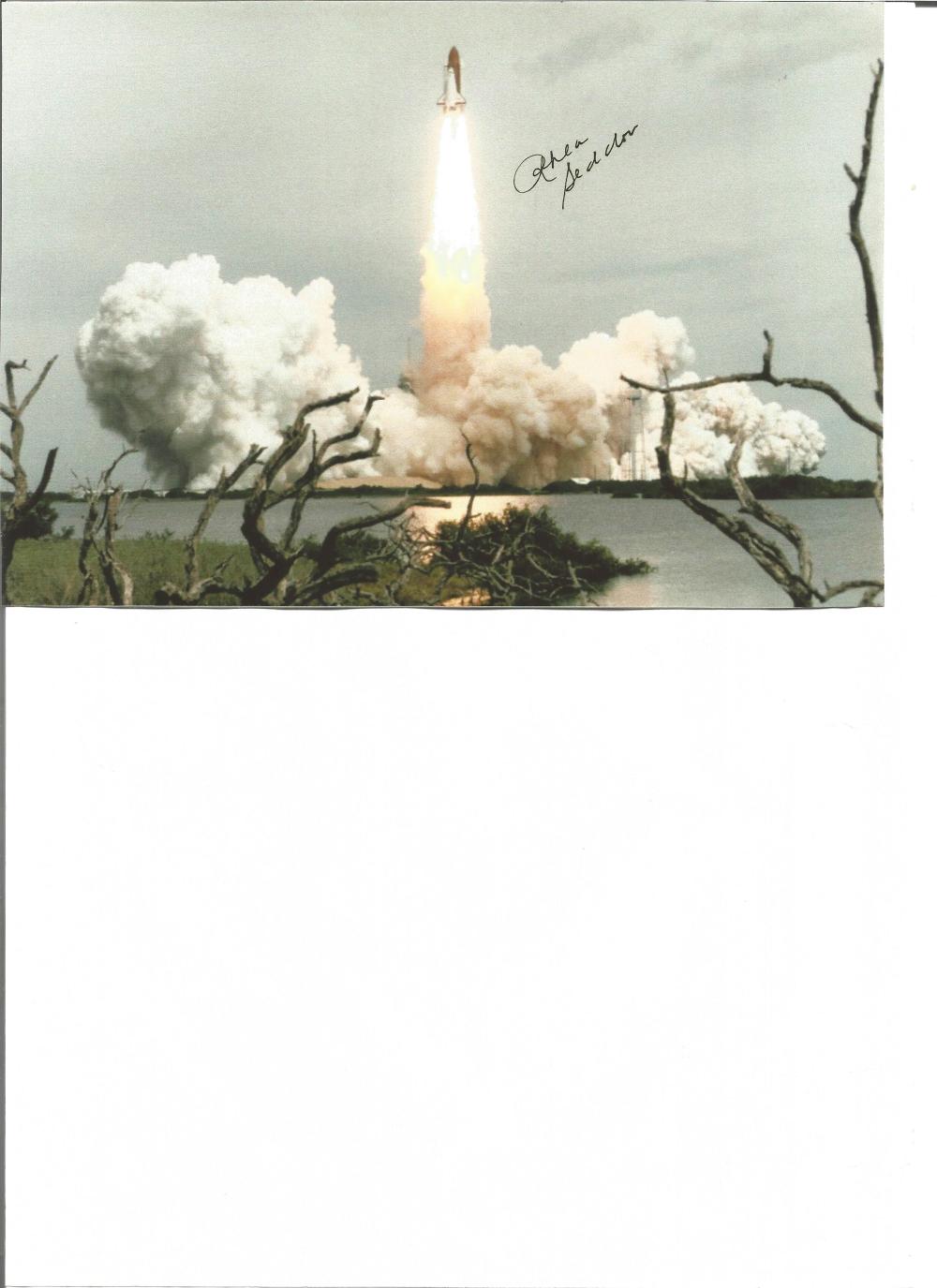 Shuttle Astronaut Rhea Seddon, Now 72, 3 Shuttle Missions , Signed Colour 8x6 Photograph. Good