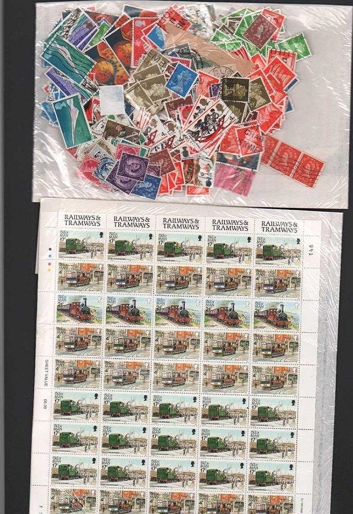 - Mixed Stamp Collection. Nice batch of assorted used stamps. Includes big