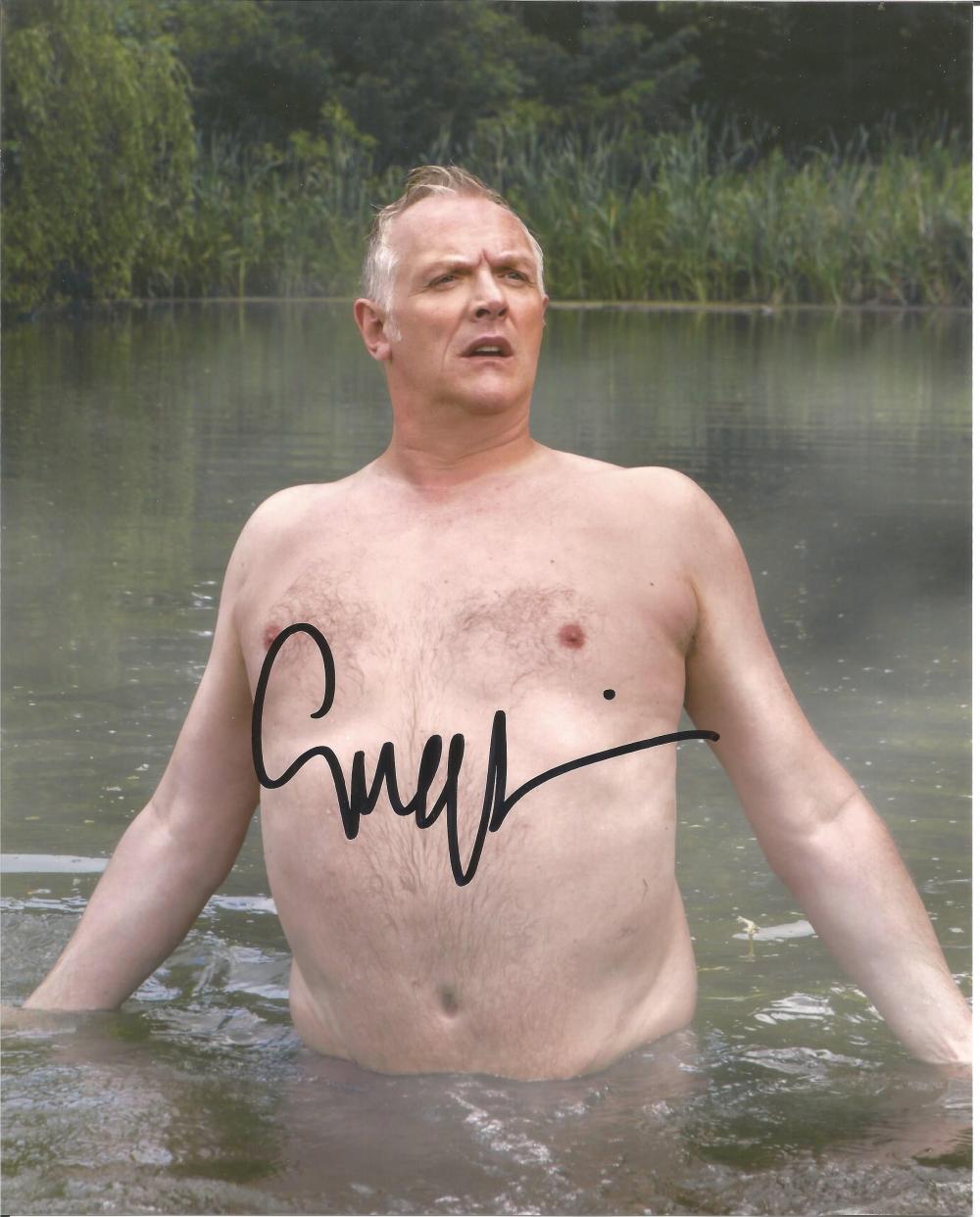 Greg Davies Comedian & Actor Signed 8x10 Photo. TV Film autograph. Good Condition. All autographs