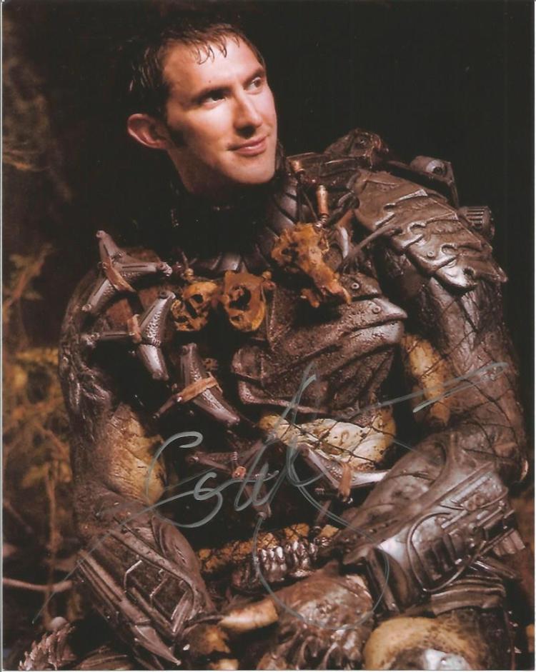 Ian Whyte Actor Signed Alien Vs Predator 8x10 Photo