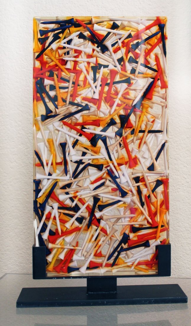 Arman accumulation golf tee