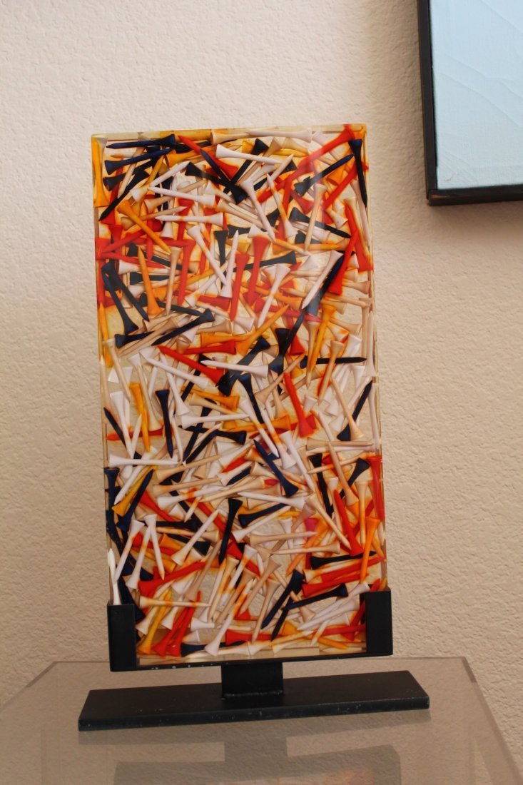 Arman accumulation golf tee