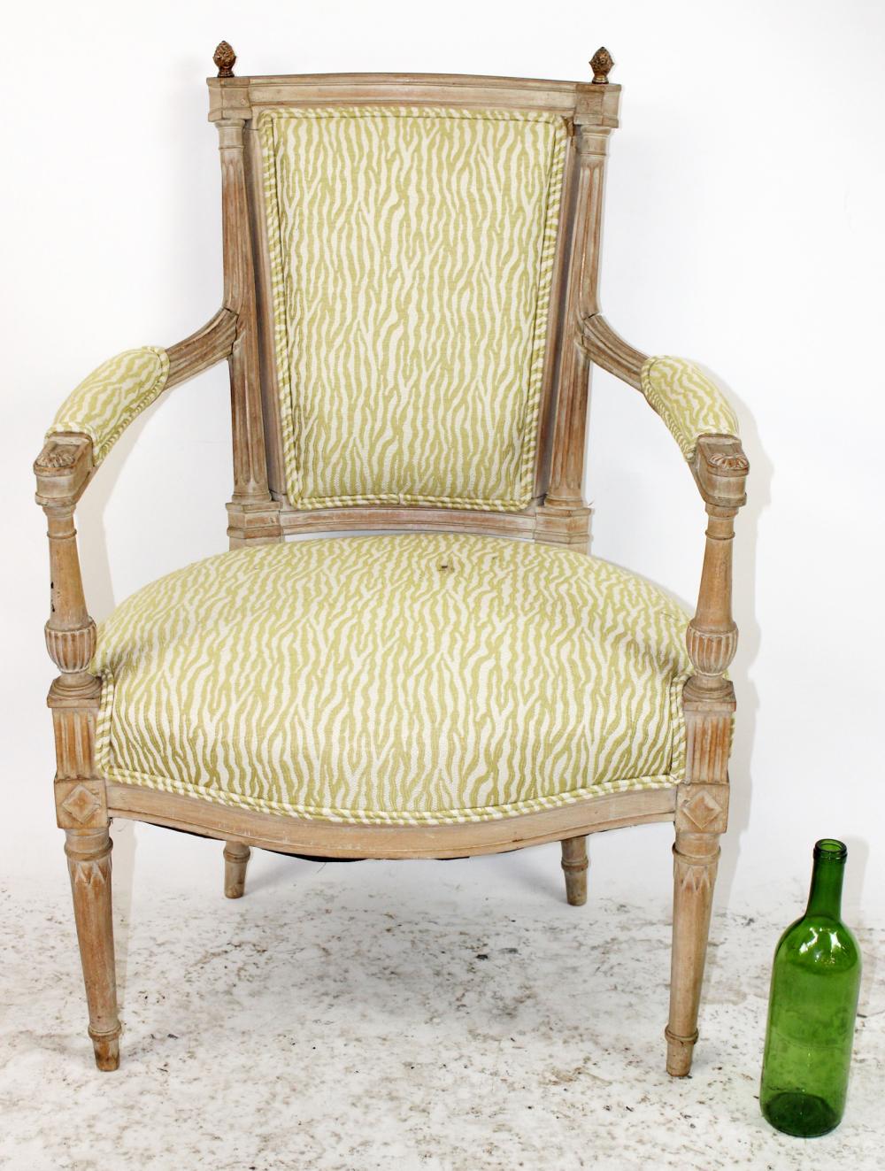 French Louis XVI style armchair