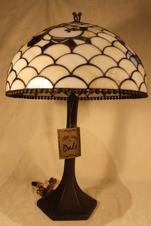Dale Tiffany Stained Glass Table Lamp