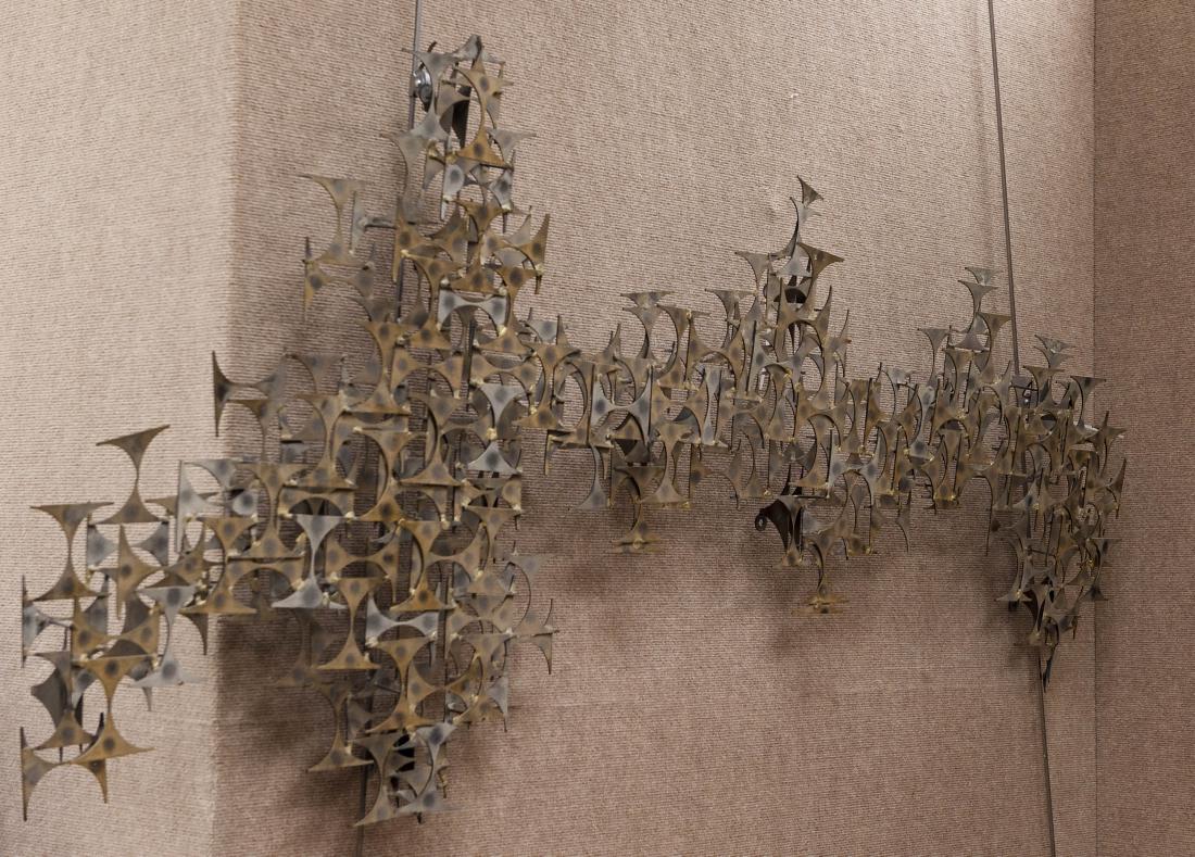 Marc Weinstein Abstract Metal Sculpture.