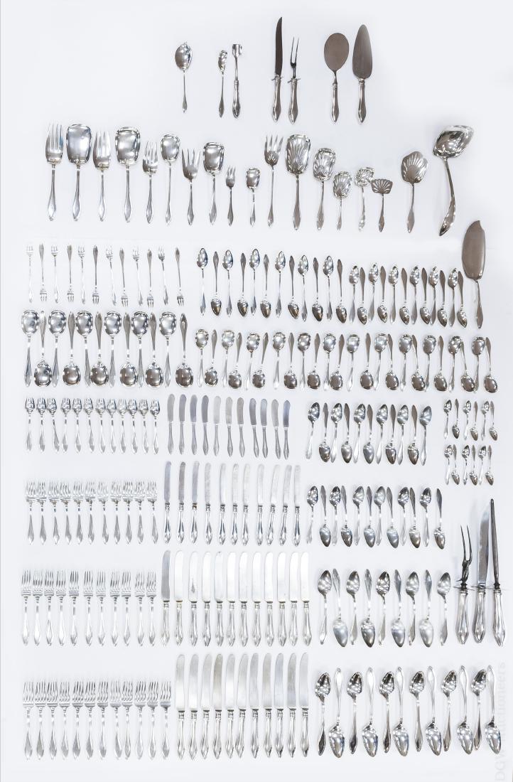 Extensive Towle Sterling Flatware, Mary Chilton.