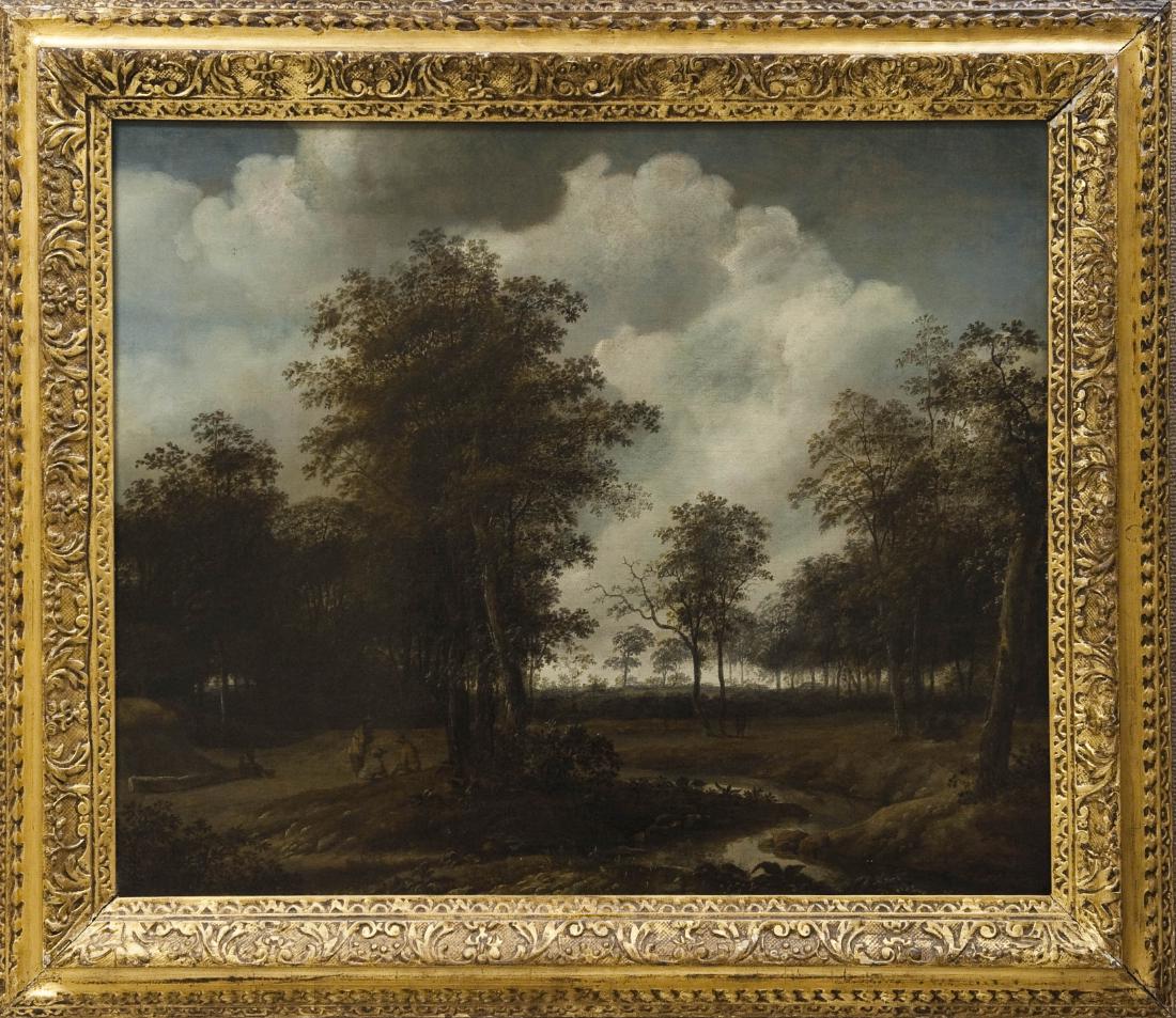 After Jacob Van Ruysdael, Oil on Canvas.