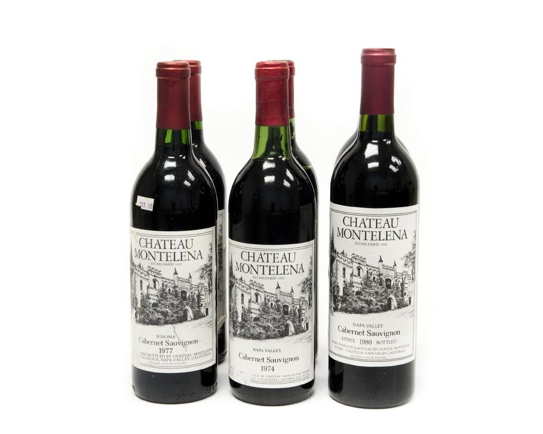 (6) Bottles of Chateau Montelena Cabernet.